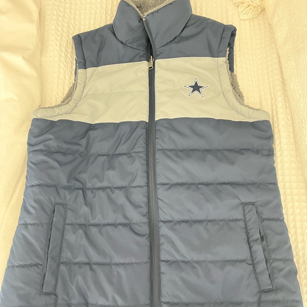 NFL Dallas Cowboys Puffer Vest reversible
QVC